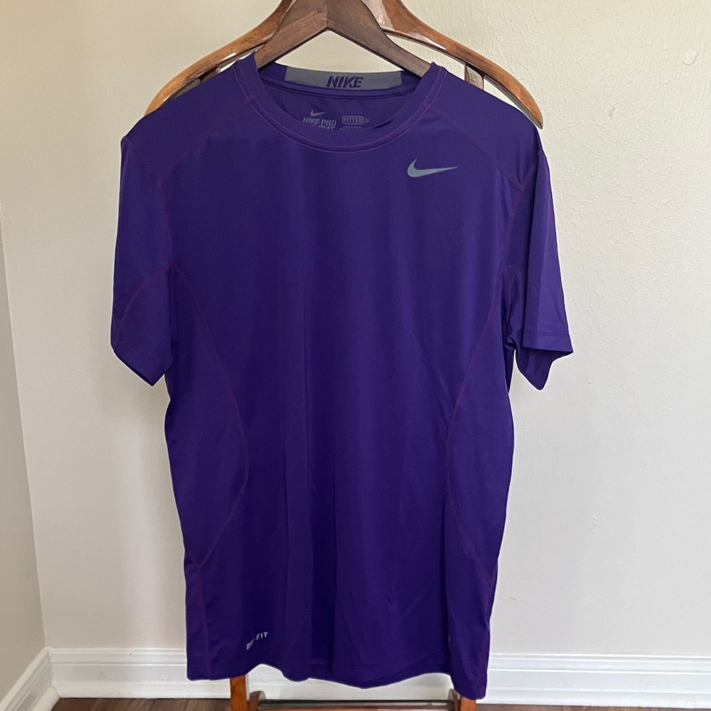 Nike Men's Deep Purple Short Sleeve Tee